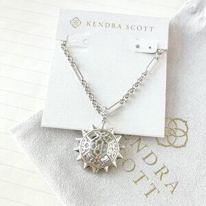 Kendra Scott - Sienna Sun Silver Pendant Necklace